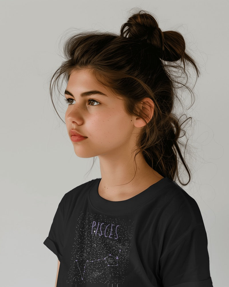 Unisex Supima Pisces Zodiac Sign T-Shirts