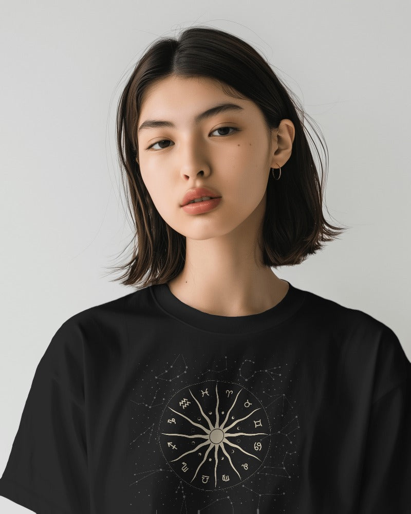 Unisex Supima Zodiac Sign T-Shirts