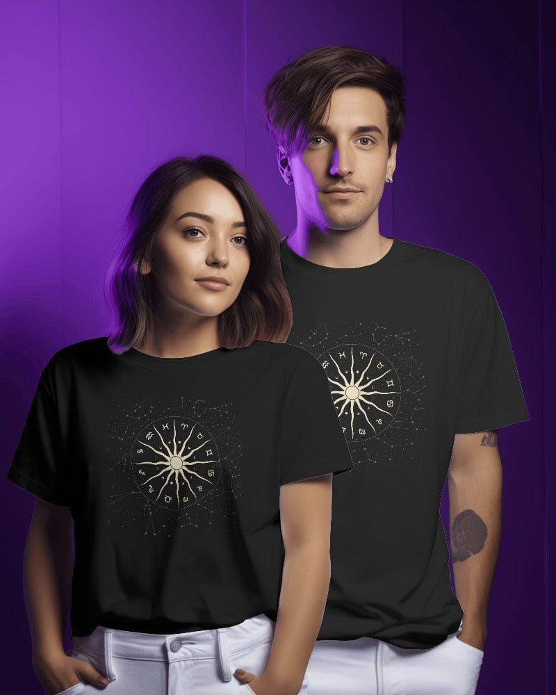 Unisex Supima Zodiac Sign T-Shirts