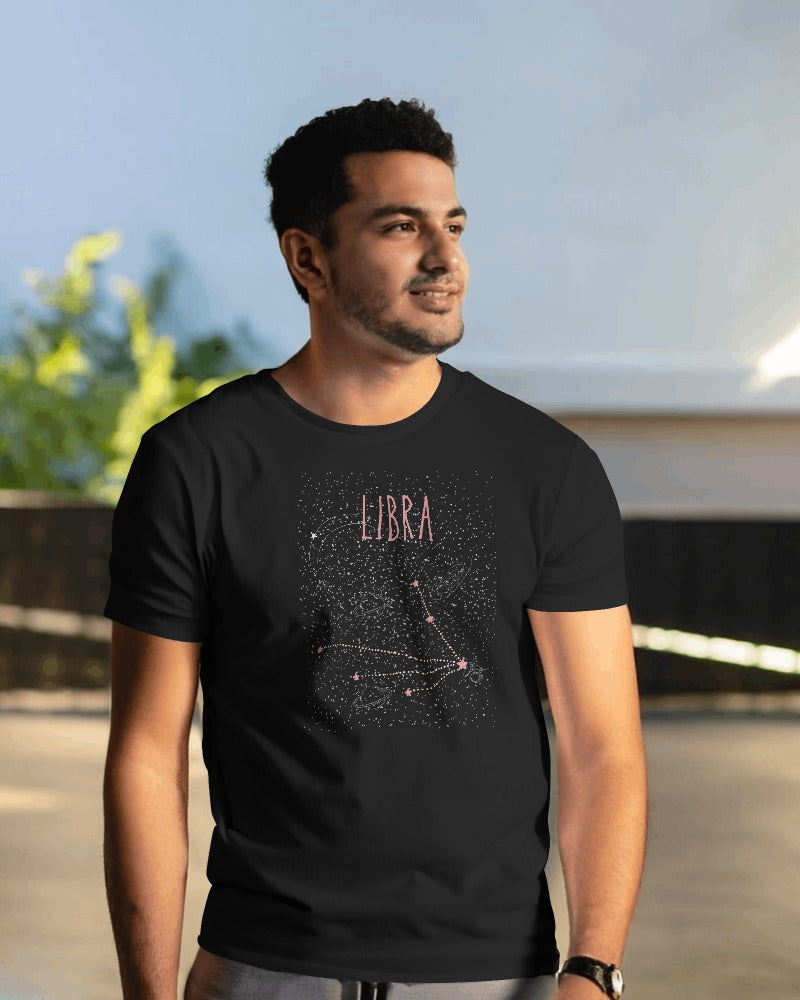 Unisex Supima Libra Zodiac Sign T-Shirts