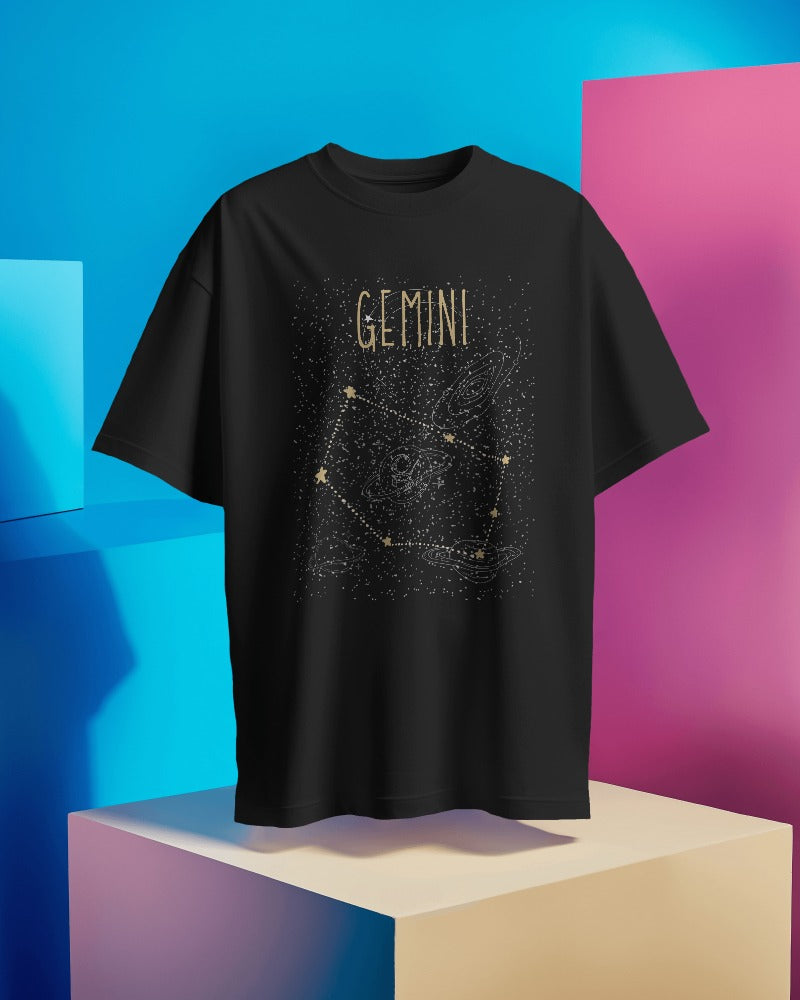 Unisex Supima Gemini Zodiac Sign T-Shirts