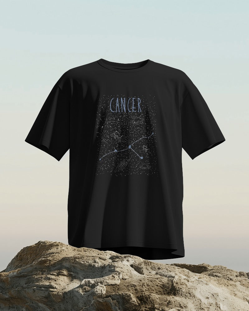 Unisex Supima Cancer Zodiac Sign T-Shirts