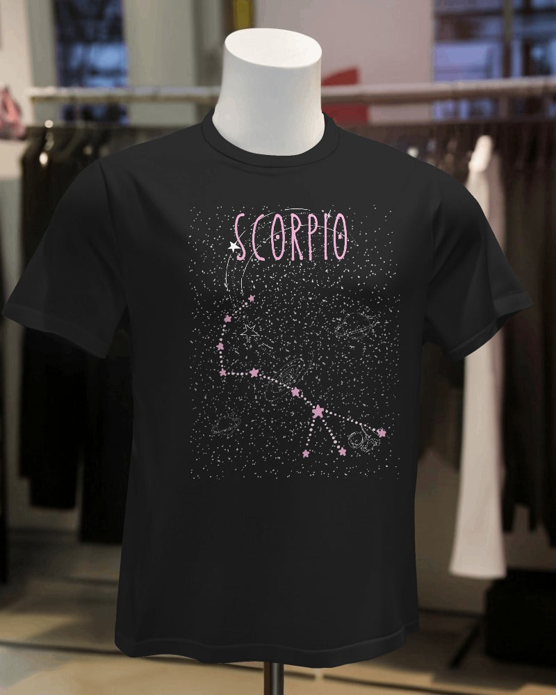 Unisex Supima Scorpio Zodiac Sign T-Shirts